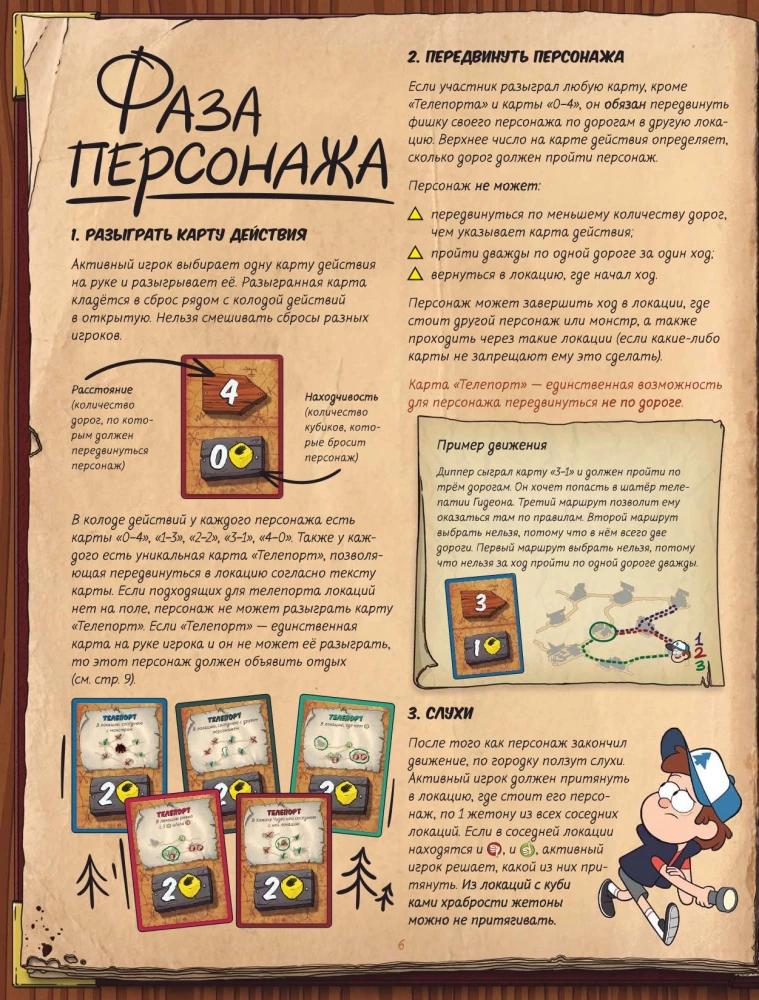 Настольная игра - Гравити Фолз